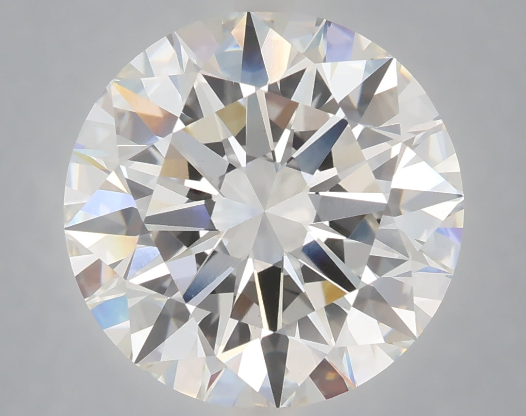 7.10 carat round lab grown diamond F color VS1 clarity