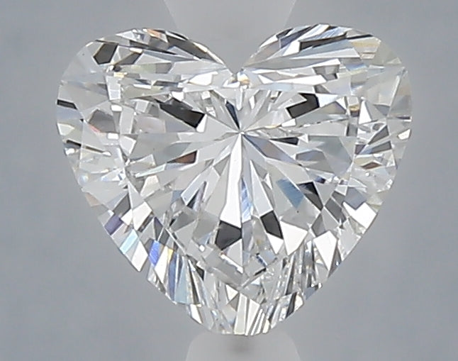 1.04 carat heart lab grown diamond D color VS1 clarity