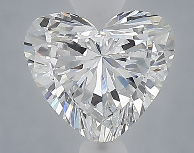 1.04 carat heart lab grown diamond D color VS1 clarity