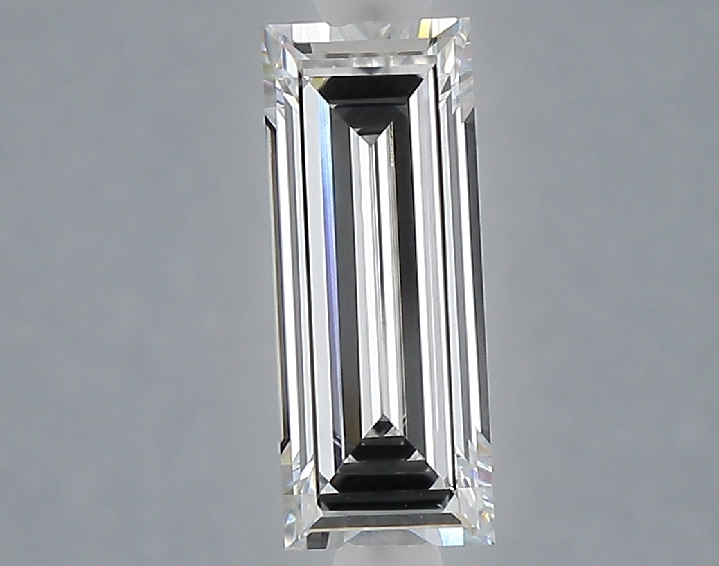 1.05 carat baguette lab grown diamond E color VS1 clarity