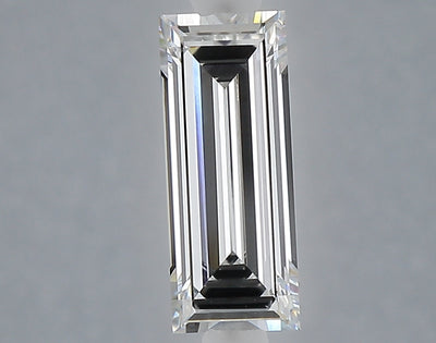 1.05 carat baguette lab grown diamond E color VS1 clarity