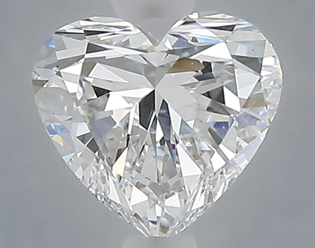 1.04 carat heart lab grown diamond D color VS1 clarity