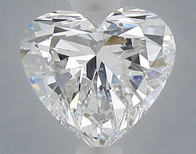 1.04 carat heart lab grown diamond D color VS1 clarity