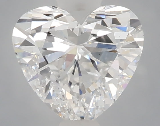 1.06 carat heart lab grown diamond D color VS1 clarity