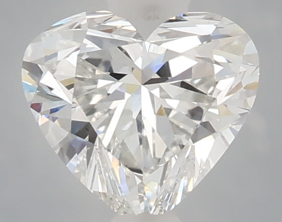 1.08 carat heart lab grown diamond E color VS1 clarity