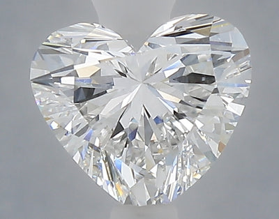 1.07 carat heart lab grown diamond E color VS1 clarity