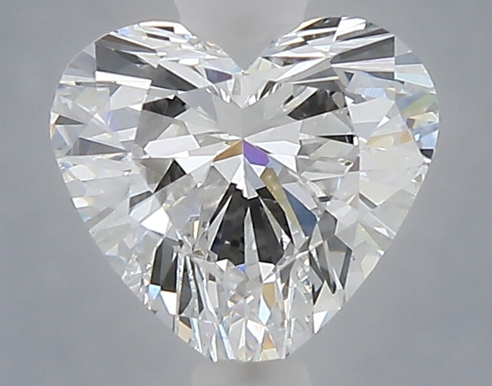 1.08 carat heart lab grown diamond D color VVS2 clarity