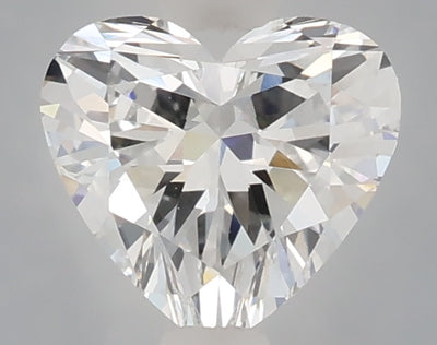 1.05 carat heart lab grown diamond E color VS1 clarity