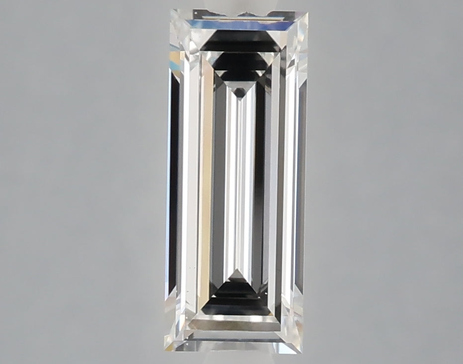 1.04 carat baguette lab grown diamond E color VS1 clarity