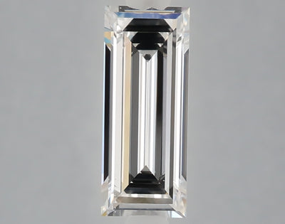 1.04 carat baguette lab grown diamond E color VS1 clarity