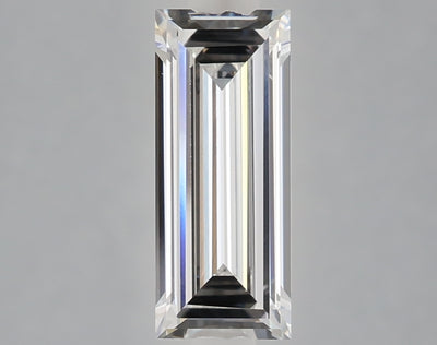 1.01 carat baguette lab grown diamond D color VVS2 clarity