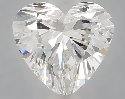 1.05 carat heart lab grown diamond E color VS1 clarity