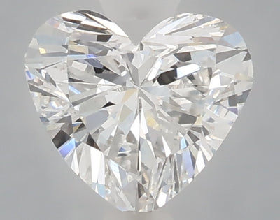 1.04 carat heart lab grown diamond D color VS1 clarity