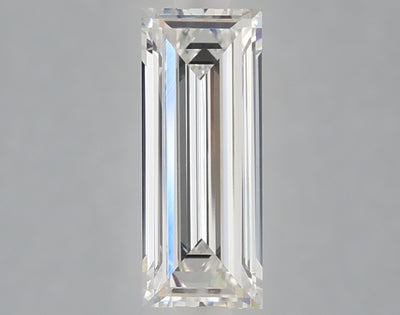 1.02 carat baguette lab grown diamond E color VVS2 clarity