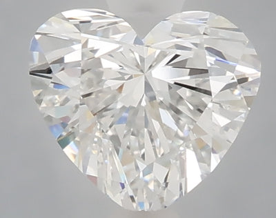 1.04 carat heart lab grown diamond E color VVS1 clarity
