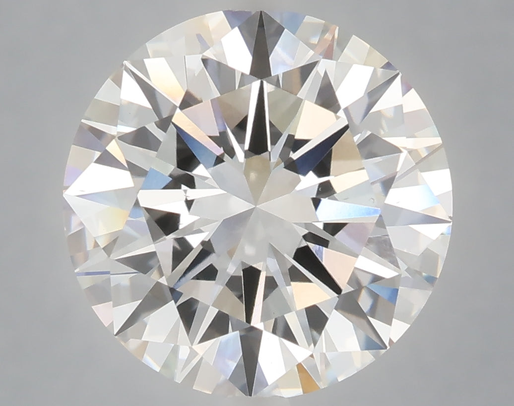 6.00 carat round lab grown diamond E color VS1 clarity