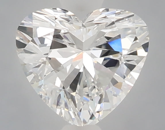 1.06 carat heart lab grown diamond E color VVS2 clarity