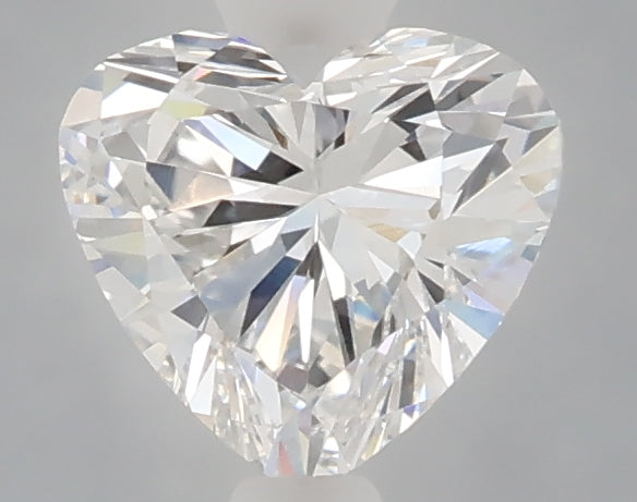1.05 carat heart lab grown diamond E color VVS2 clarity