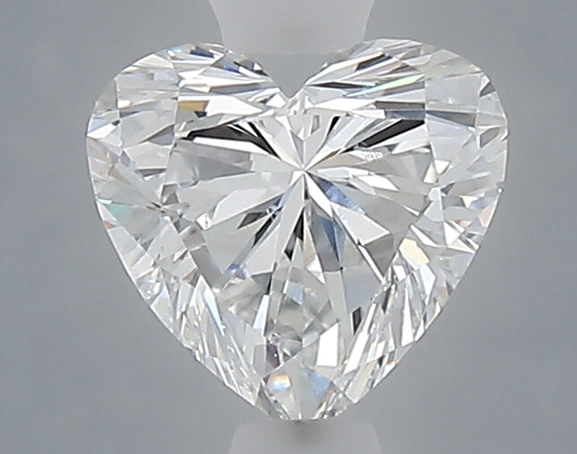 1.04 carat heart lab grown diamond F color VVS2 clarity