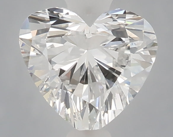 1.06 carat heart lab grown diamond E color VVS2 clarity