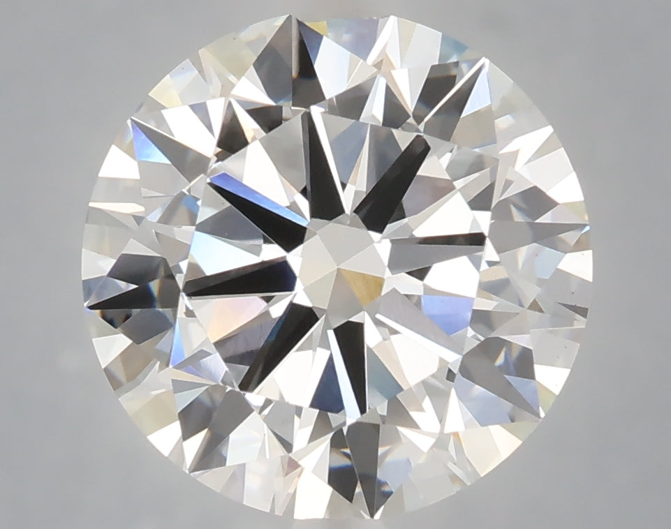 5.04 carat round lab grown diamond F color VS1 clarity