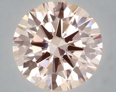 5.00 carat fancy intense pink round lab grown diamond VS1 clarity