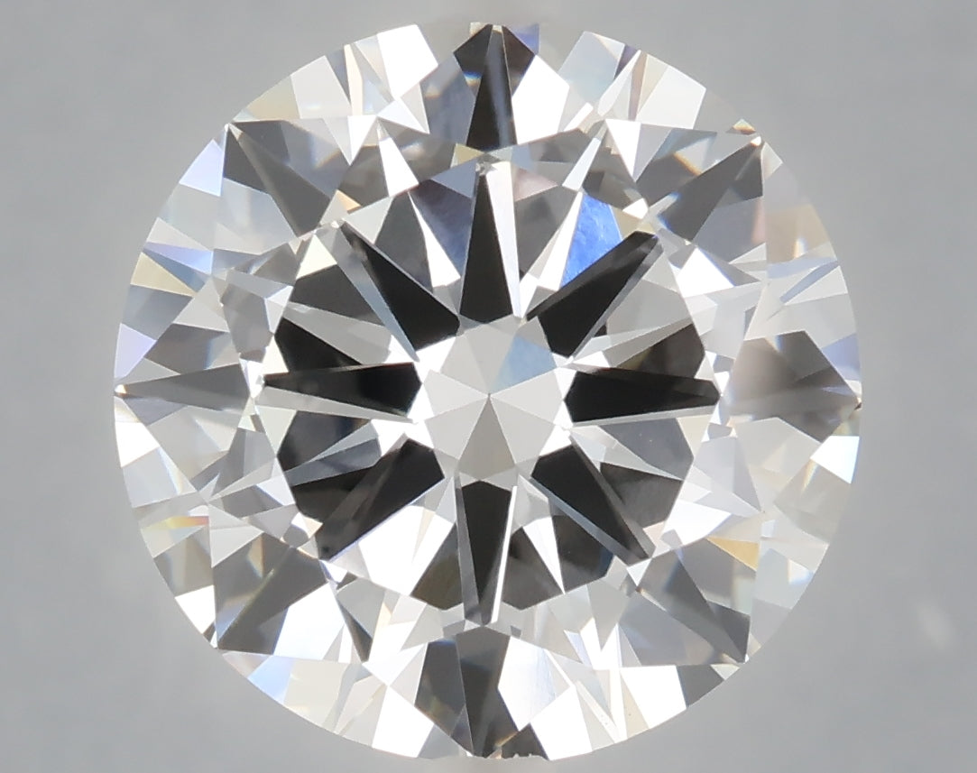 7.00 carat round lab grown diamond E color VVS2 clarity