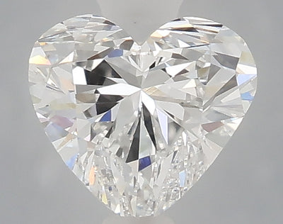 1.02 carat heart lab grown diamond D color VVS2 clarity