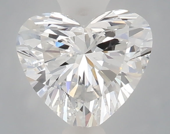 1.03 carat heart lab grown diamond E color VVS2 clarity
