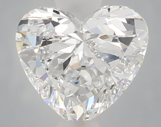 1.03 carat heart lab grown diamond D color VS1 clarity