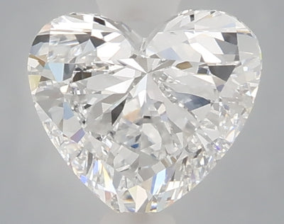 1.03 carat heart lab grown diamond D color VS1 clarity