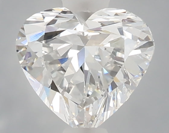 1.02 carat heart lab grown diamond D color VVS2 clarity