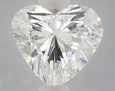 1.01 carat heart lab grown diamond D color VVS2 clarity