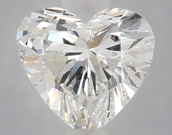1.04 carat heart lab grown diamond D color VVS2 clarity