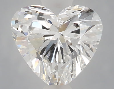 1.04 carat heart lab grown diamond D color VVS2 clarity