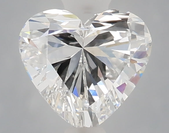 1.06 carat heart lab grown diamond E color VS1 clarity