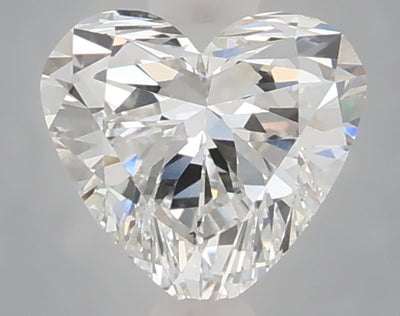 1.01 carat heart lab grown diamond E color VVS2 clarity