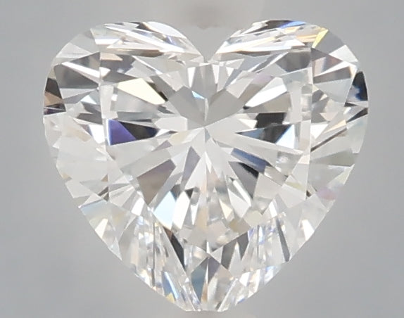 1.03 carat heart lab grown diamond E color VVS1 clarity