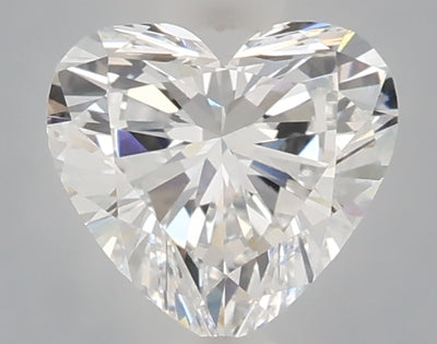 1.03 carat heart lab grown diamond E color VVS1 clarity