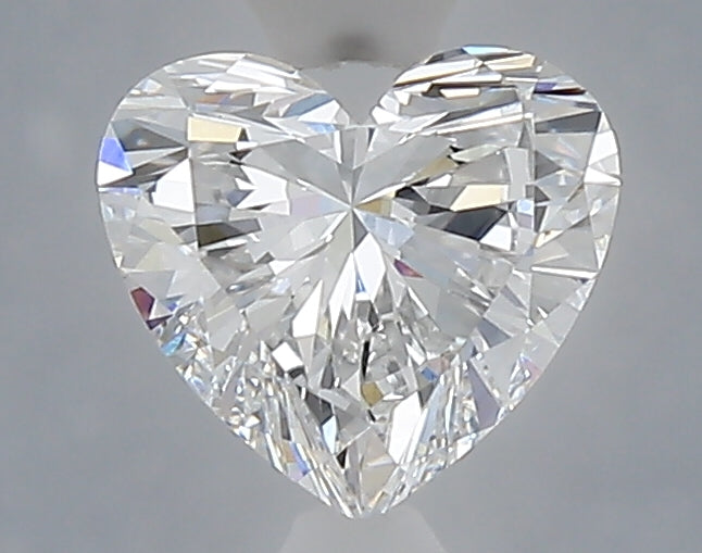 1.04 carat heart lab grown diamond D color VVS2 clarity