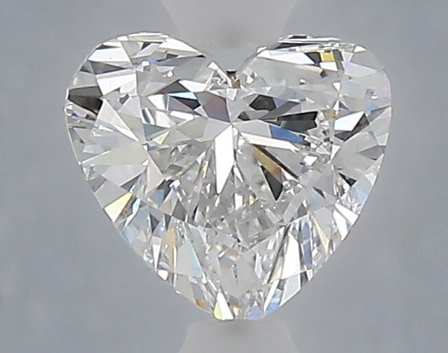 1.02 carat heart lab grown diamond E color VVS2 clarity
