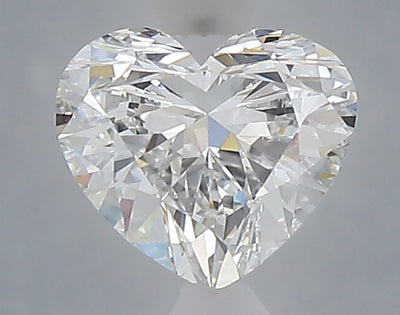 1.07 carat heart lab grown diamond E color VS1 clarity