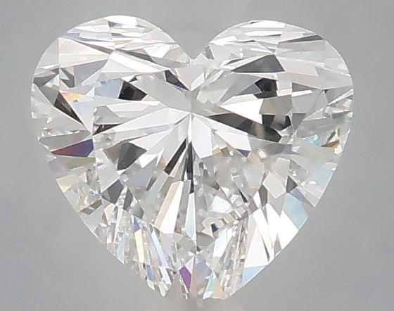 1.02 carat heart lab grown diamond D color VVS2 clarity