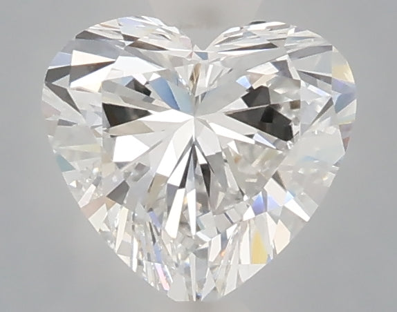 1.01 carat heart lab grown diamond E color VVS2 clarity