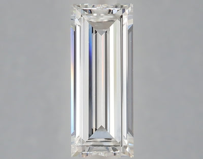 1.04 carat baguette lab grown diamond E color VVS2 clarity