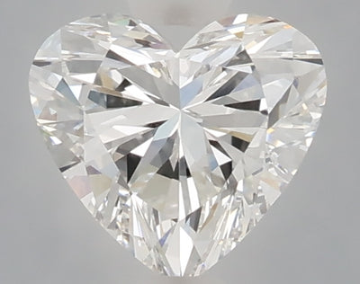 1.06 carat heart lab grown diamond E color VVS2 clarity