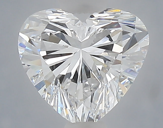 1.04 carat heart lab grown diamond E color VVS2 clarity