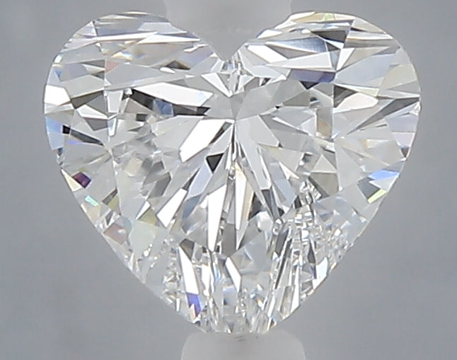 1.00 carat heart lab grown diamond D color VS1 clarity
