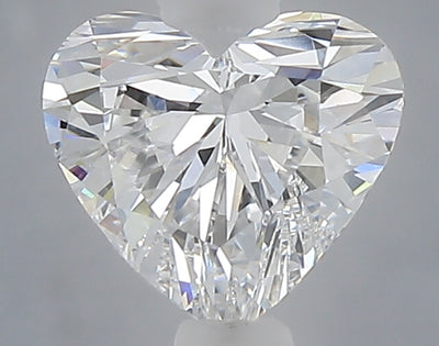 1.00 carat heart lab grown diamond D color VS1 clarity
