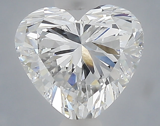 1.03 carat heart lab grown diamond E color VVS2 clarity